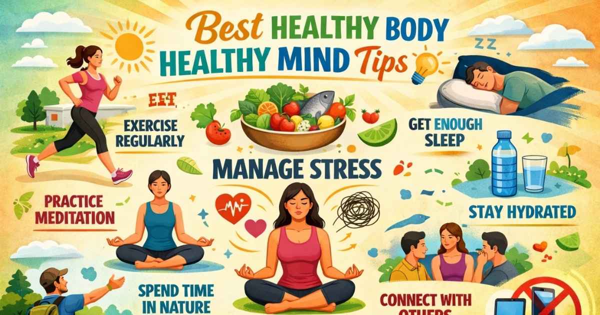 Best Healthy Body Healthy Mind Tips