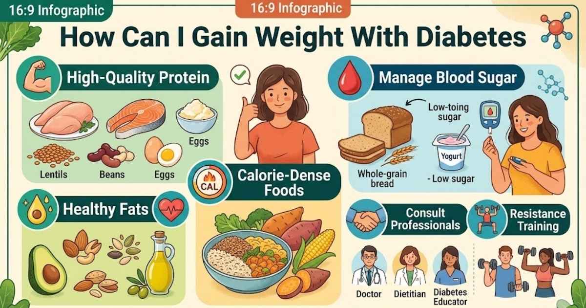 How Can I Gain Weight With Diabetes